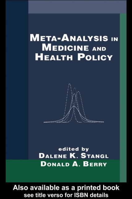 Meta-Analysis in Medicine and Health Policy, PDF eBook