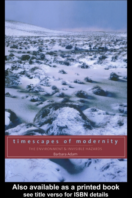 Timescapes of Modernity : The Environment and Invisible Hazards, PDF eBook