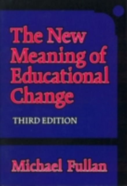 The new meaning of educational change, PDF eBook