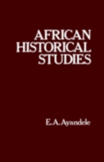 African Historical Studies, PDF eBook