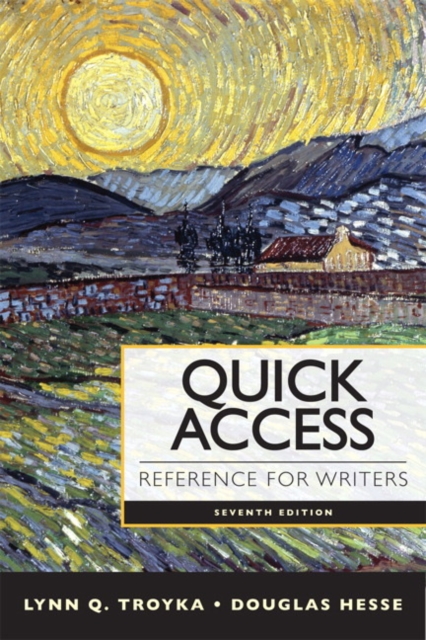 Quick Access : Reference for Writers, Spiral bound Book