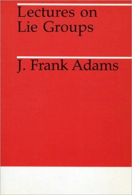 Lectures on Lie Groups, Paperback / softback Book