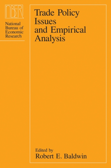 Trade Policy Issues and Empirical Analysis, PDF eBook