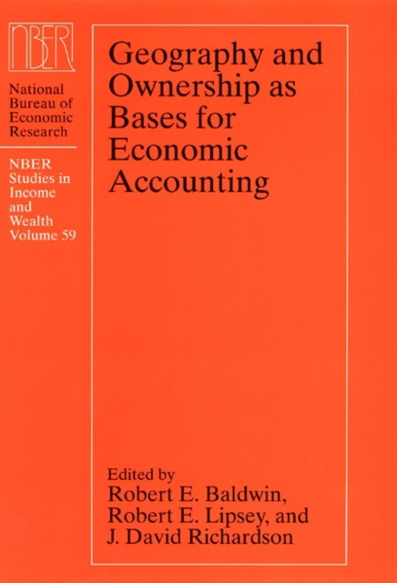 Geography and Ownership as Bases for Economic Accounting, PDF eBook