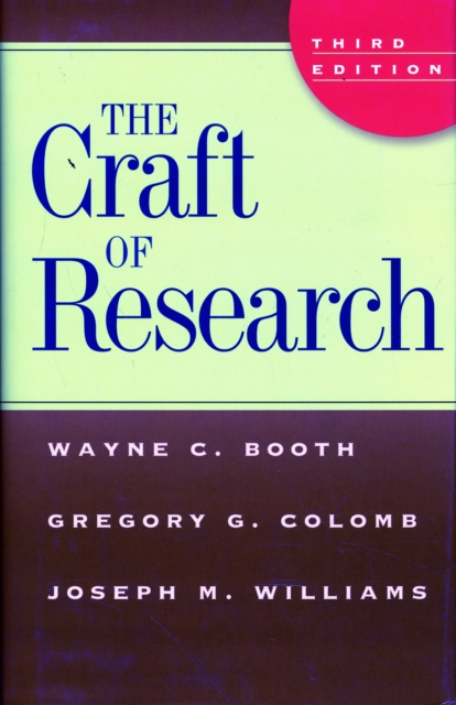 The Craft of Research, Hardback Book