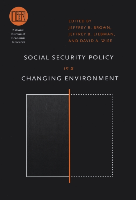 Social Security Policy in a Changing Environment, PDF eBook