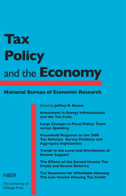 Tax Policy and the Economy, Volume 27, EPUB eBook