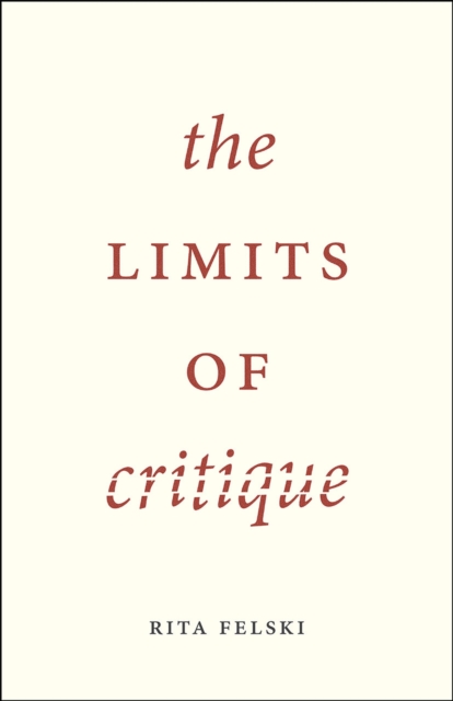 The Limits of Critique, Paperback / softback Book
