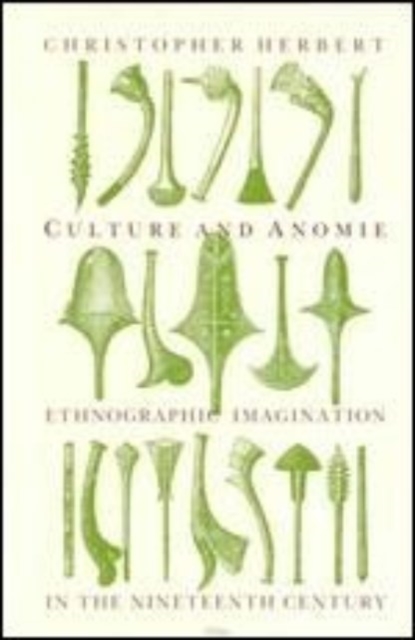 Culture and Anomie : Ethnographic Imagination in the Nineteenth Century, Hardback Book