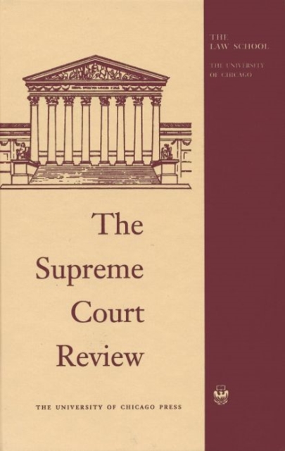 The Supreme Court Review, 2011, Hardback Book