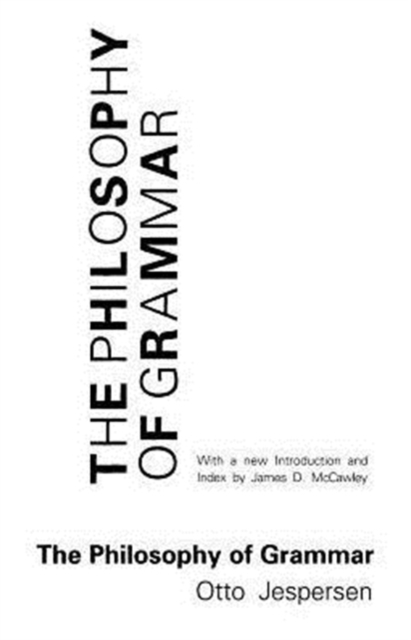 The Philosophy of Grammar, Paperback / softback Book
