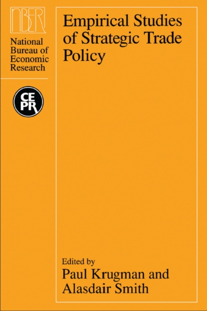 Empirical Studies of Strategic Trade Policy, PDF eBook