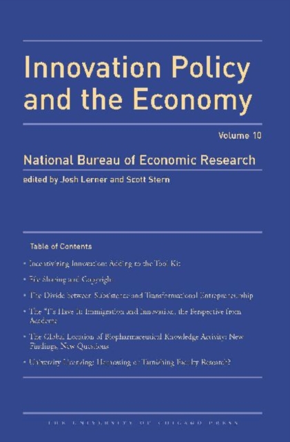 Innovation Policy and the Economy 2009 : Volume 10, Hardback Book