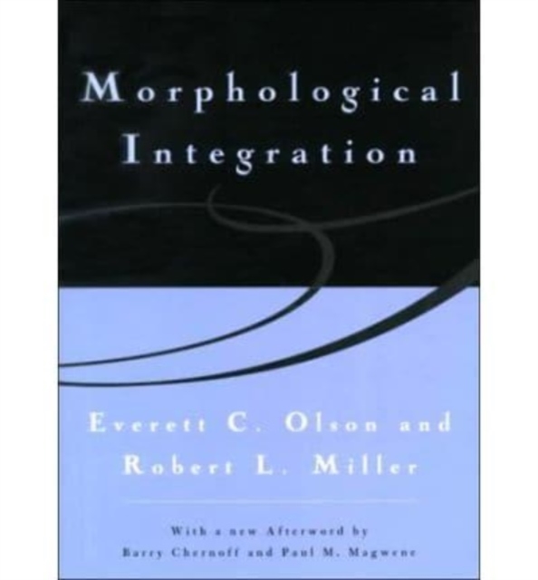 Morphological Integration, Paperback / softback Book
