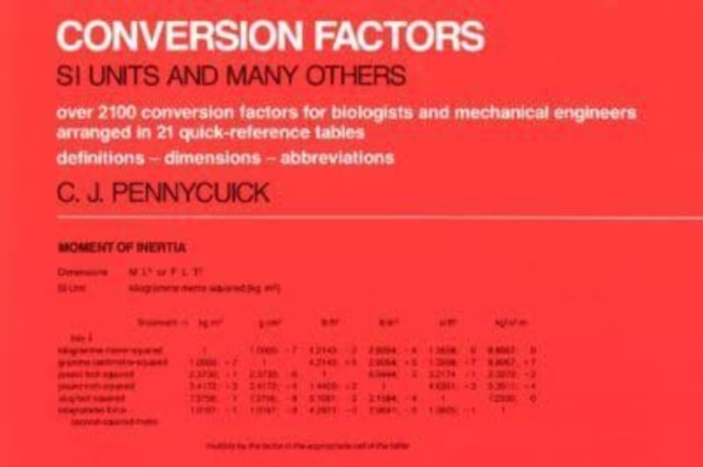 Conversion Factors : S. I. Units and Many Others, Paperback / softback Book