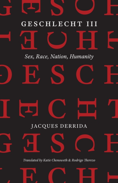 Geschlecht III : Sex, Race, Nation, Humanity, EPUB eBook