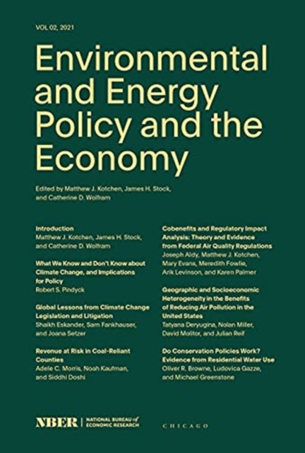 Environmental and Energy Policy and the Economy : Volume 2 Volume 2, Paperback / softback Book