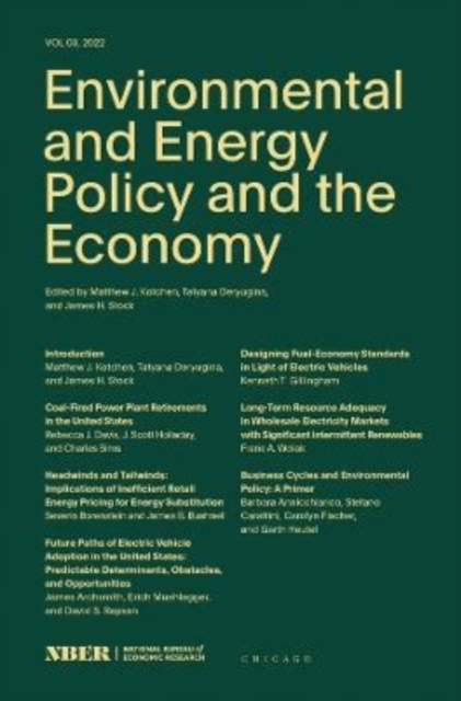 Environmental and Energy Policy and the Economy : Volume 3 Volume 3, Paperback / softback Book