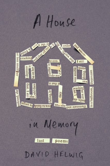 A House in Memory : Last Poems, Paperback / softback Book