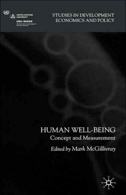 Human Well-Being : Concept and Measurement, Hardback Book