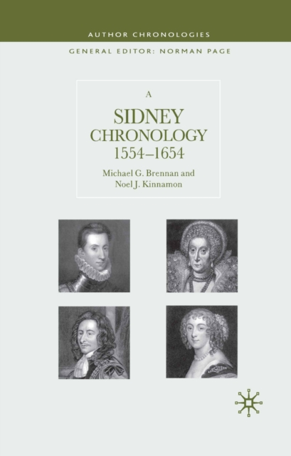 A Sidney Chronology : 1554-1654, PDF eBook