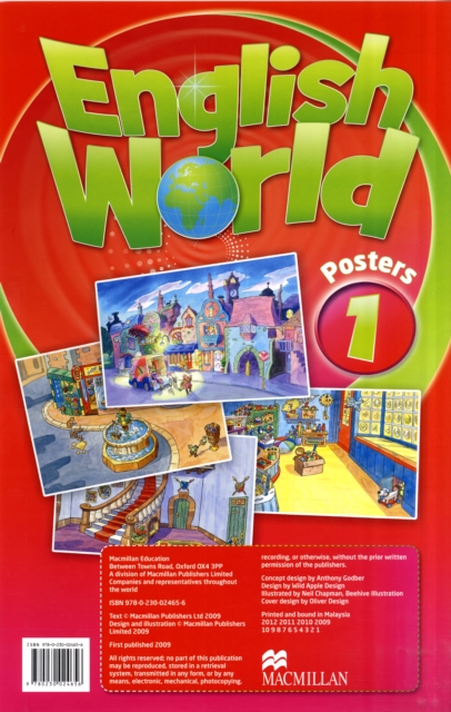 English World 1 Posters, Wallchart Book