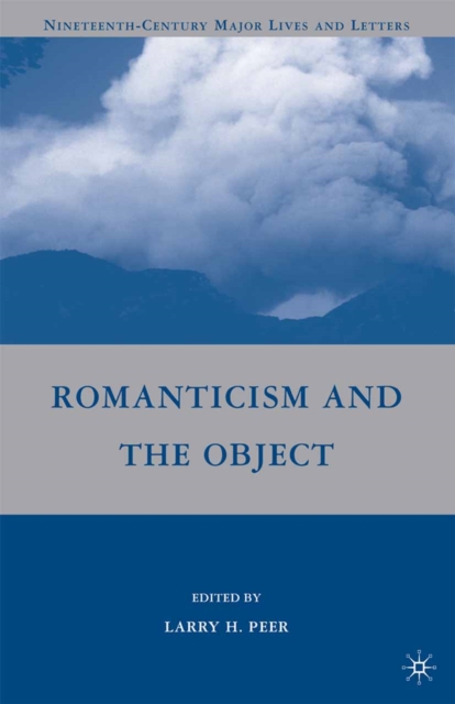 Romanticism and the Object, PDF eBook