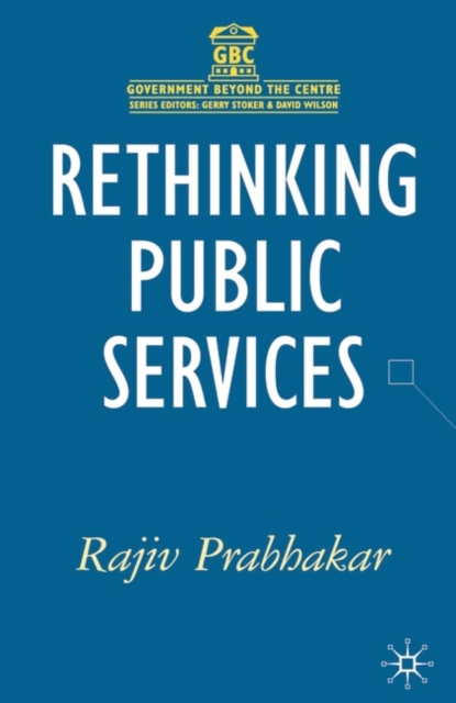 Rethinking Public Services, PDF eBook
