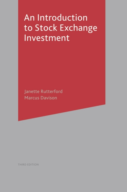 An Introduction to Stock Exchange Investment, PDF eBook