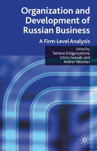 Organization and Development of Russian Business : A Firm-Level Analysis, PDF eBook