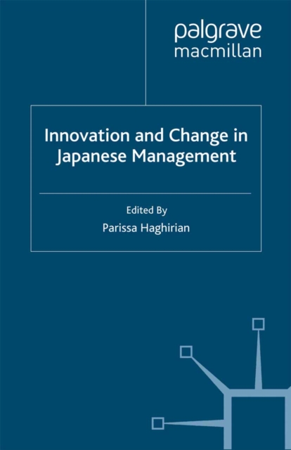 Innovation and Change in Japanese Management, PDF eBook