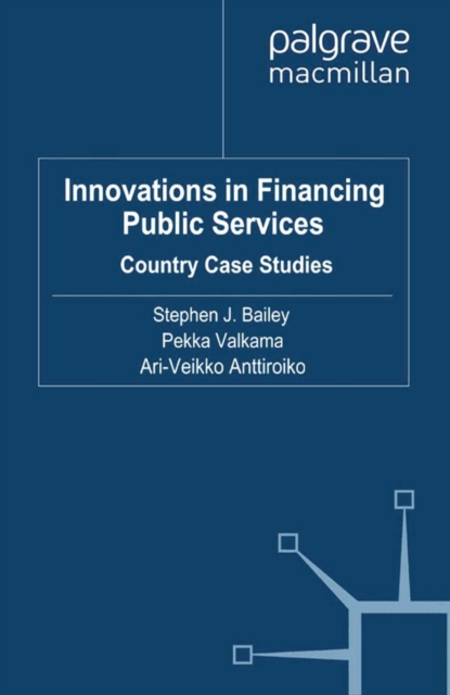 Innovations in Financing Public Services : Country Case Studies, PDF eBook