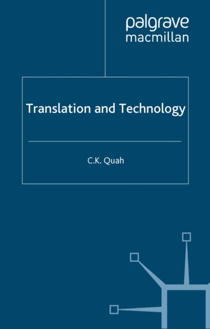Translation and Technology, PDF eBook