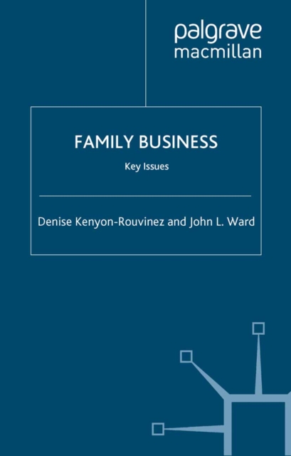 Family Business : Key Issues, PDF eBook