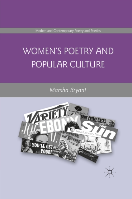 Women's Poetry and Popular Culture, PDF eBook
