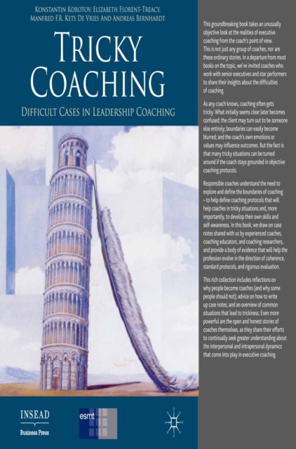 Tricky Coaching : Difficult Cases in Leadership Coaching, PDF eBook
