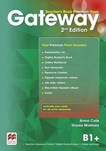 Gateway 2nd edition B1+ Teacher's Book Premium Pack, Multiple-component retail product Book