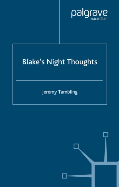 Blake's Night Thoughts, PDF eBook