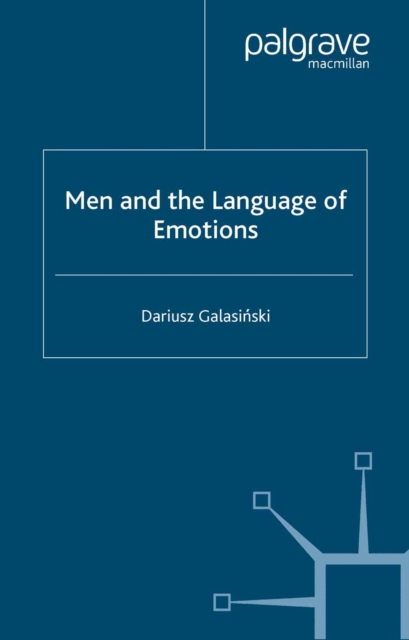 Men and the Language of Emotions, PDF eBook