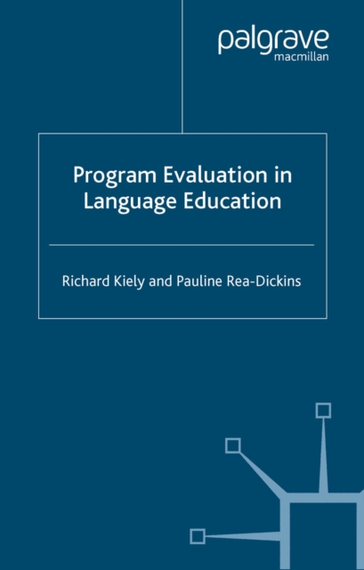 Program Evaluation in Language Education, PDF eBook