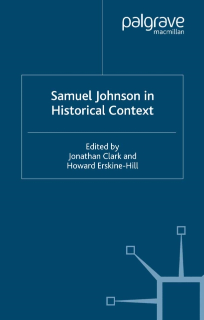 Samuel Johnson in Historical Context, PDF eBook