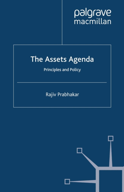 The Assets Agenda : Principles and Policy, PDF eBook