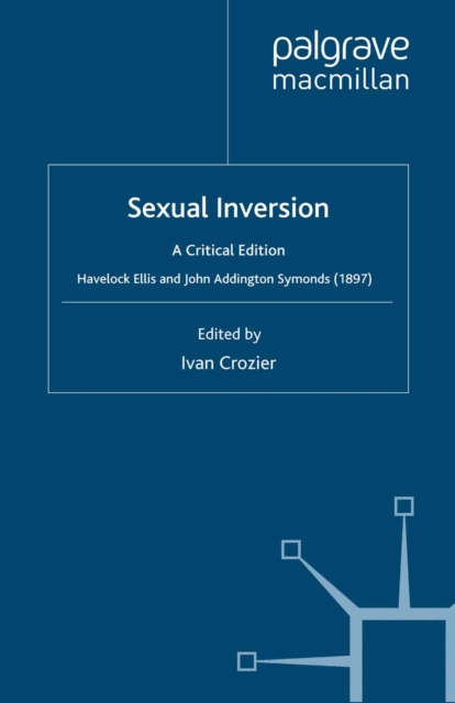 Sexual Inversion : A Critical Edition, PDF eBook