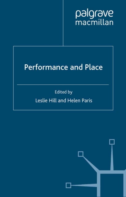 Performance and Place, PDF eBook