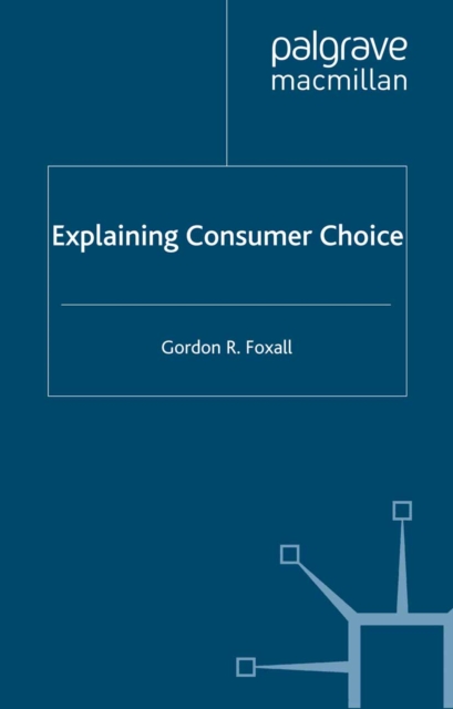 Explaining Consumer Choice, PDF eBook