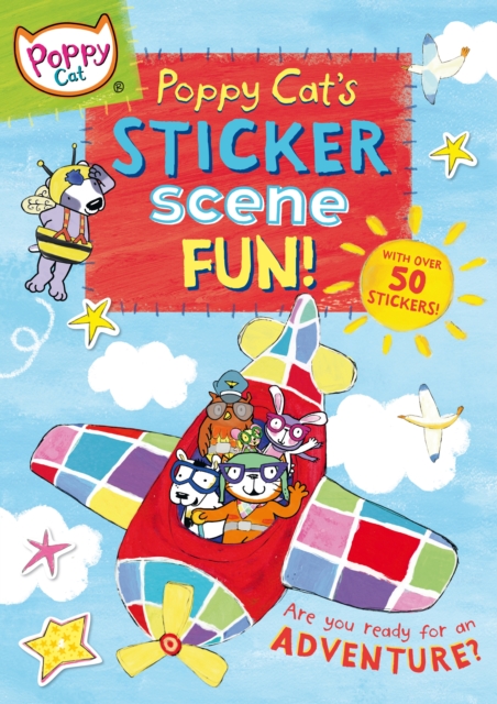 Poppy Cat's Sticker Scene Fun, Paperback Book