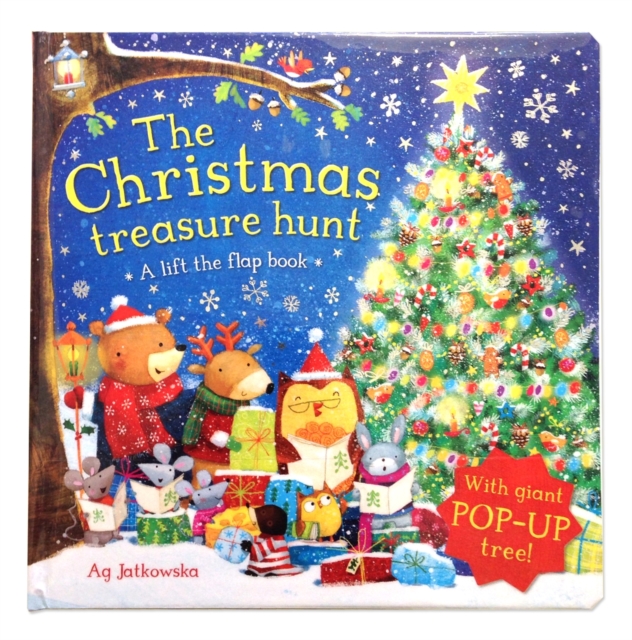 The Christmas Treasure Hunt : A Pop-up Book, Hardback Book