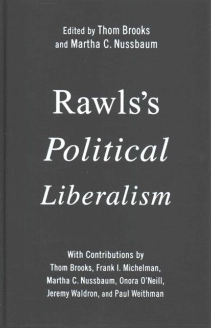 Rawls's Political Liberalism, Hardback Book
