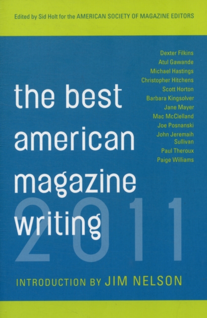 The Best American Magazine Writing 2011, Paperback / softback Book
