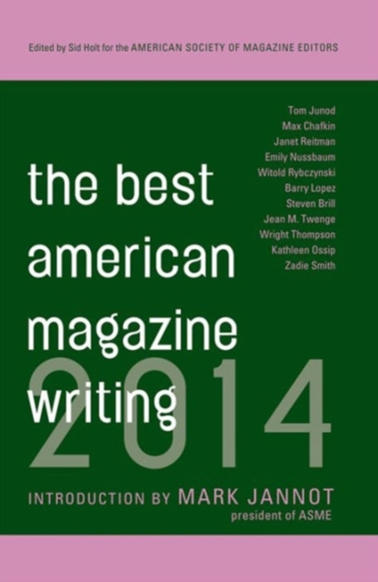The Best American Magazine Writing 2014, Paperback / softback Book